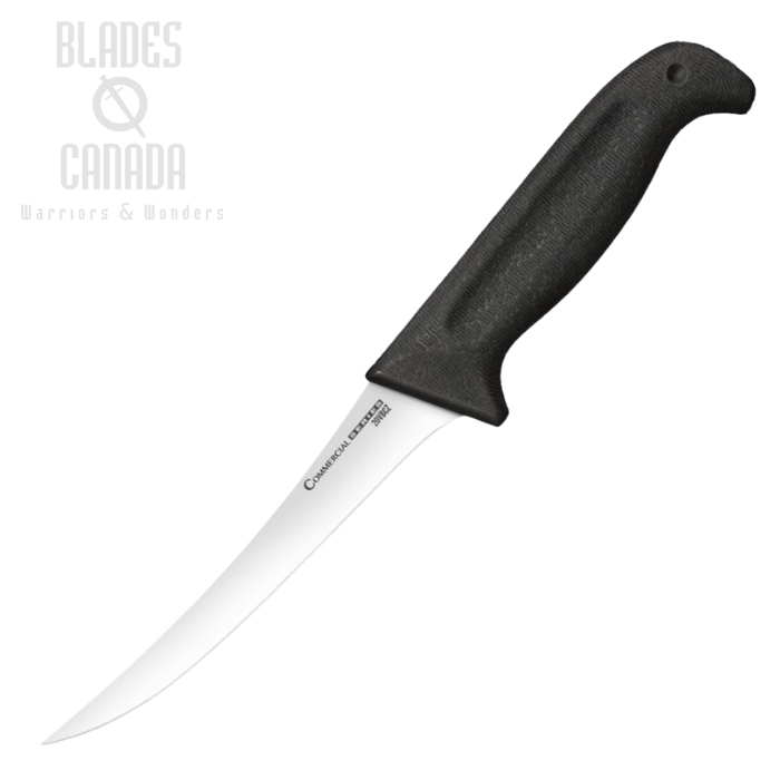 Cold Steel Commercial Series Stiff Curved Boning Knife, 4116 Steel, 20VBCZ