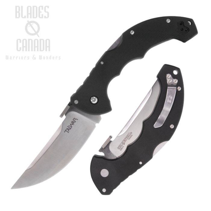Cold Steel Talwar Folding Knife, S35VN 4", G10 Black, 21TTL