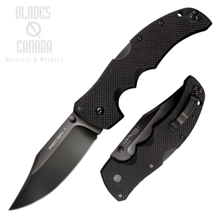 Cold Steel Recon 1 Folding Knife, S35VN Clip Point, 27BC