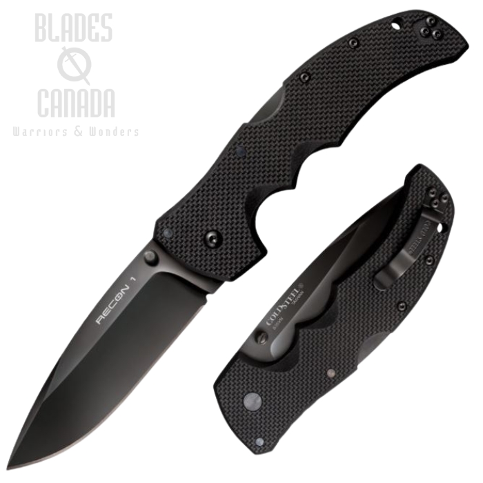 Cold Steel Recon 1 Folding Knife, S35VN Spear Point, 27BS