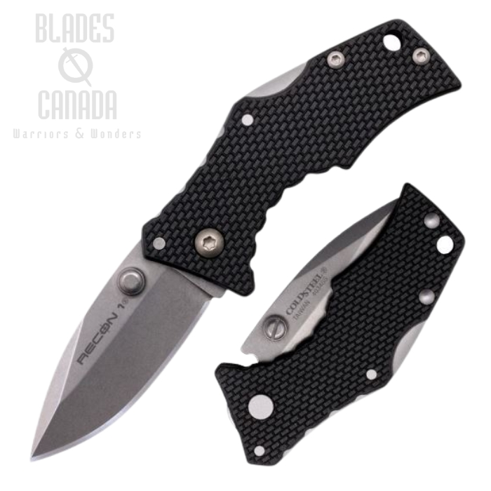 Cold Steel Micro Recon 1 Spear Point, 4034SS Steel, G10, 27DS