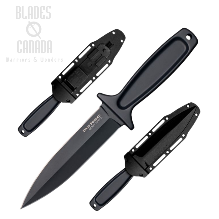 Cold Steel Drop Forged Boot Knife, 52100HC Steel, Secure-Ex Sheath, 36MB