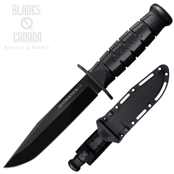 Cold Steel Leatherneck SF Fixed Blade Knife, D2 Steel, Hard Sheath, 39LSFC