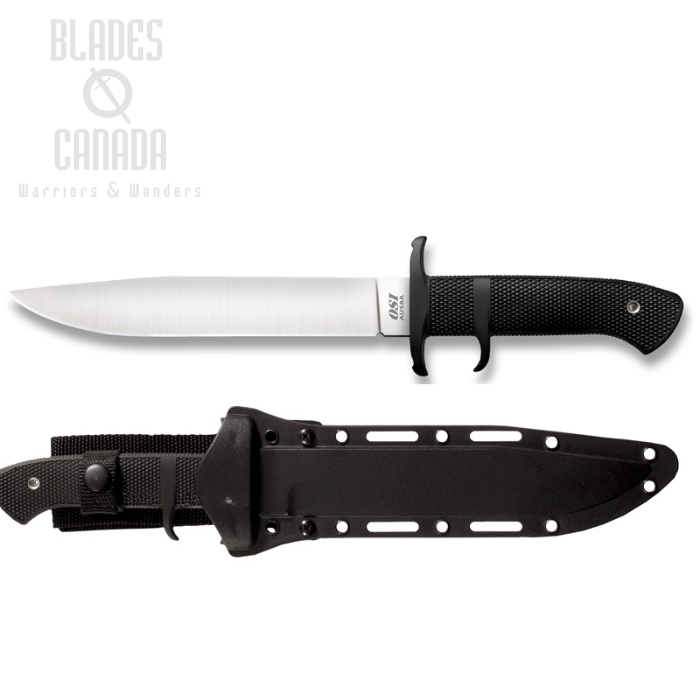 Cold Steel OSI Fixed Blade Knife, AUS 8A Single Edge, Sub-Hilt, Secure-Ex Sheath, CS-39LSSS