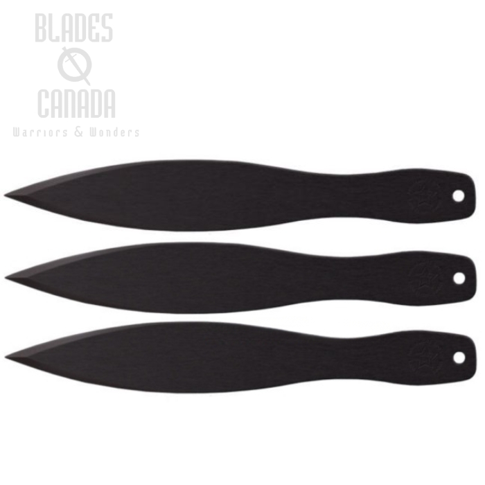 Cold Steel Mini Flight Sport Triple Throwing Knife Set, 1055 Carbon, 80STK10