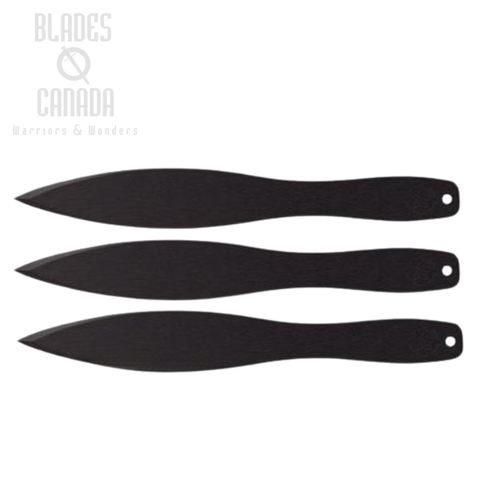 Cold Steel Sure Flight Sport Triple Throwing Knife Set, 1055 Carbon, 80STK12