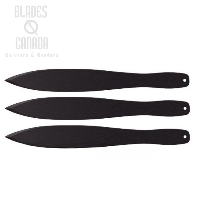 Cold Steel Pro Flight Sport Triple Throwing Knife Set, 1055 Carbon, 80STK14