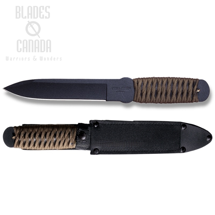Cold Steel True Flight Throwing Knife, 1050 Carbon, Cor-Ex Sheath, 80TFTC