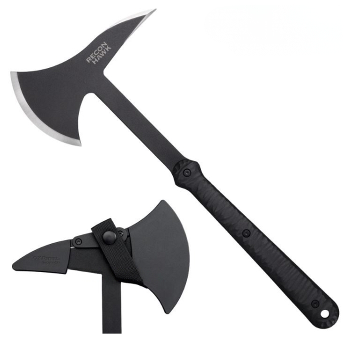 Cold Steel Demko Hawk Axe, 65Mn Carbon, Sheath, 80TPA3