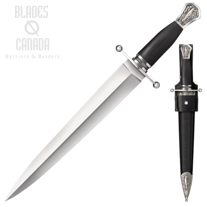 Cold Steel Arkansas Toothpick Fixed Blade Knife, 88GTP