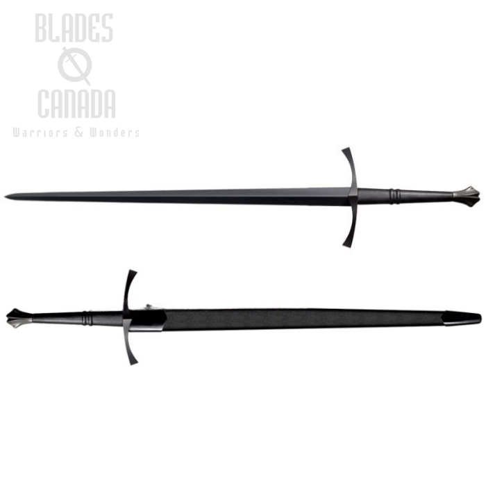 Cold Steel Italian Long Sword, 1055 Carbon Blued Steel, 88ITSM
