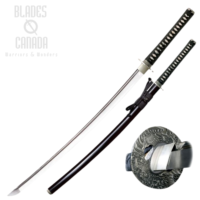Cold Steel Emperor Katana Sword, 1060 Carbon, Rayskin Handle, 88K