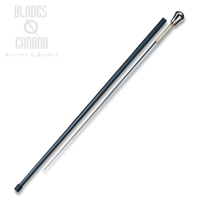 Cold Steel Cane, 1055 Carbon Blade, Aluminum Head, CF Shaft, CS-88SCF
