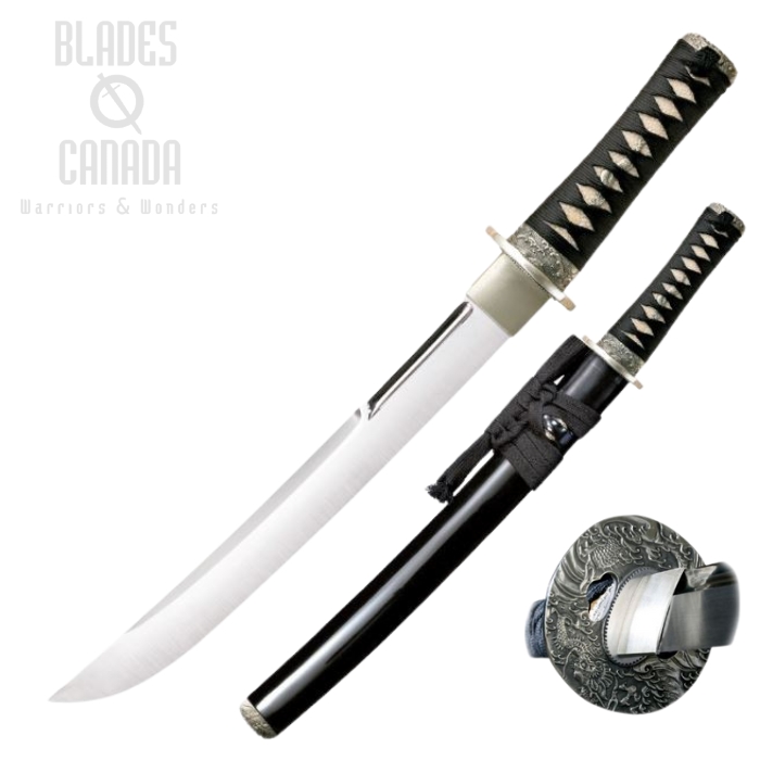 Cold Steel Imperial O'Tanto Sword, Hand-Forged, 1060 Carbon, Rayskin Handle, 88T
