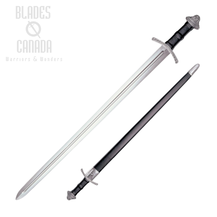 Cold Steel Viking Sword, 1060 Carbon, Leather Wrapped, Leather/Wood Scabbard, 88VS Cold Steel Viking Sword, 1060 Carbon, Leather Wrapped, Leather/Wood Scabbard, 88VS