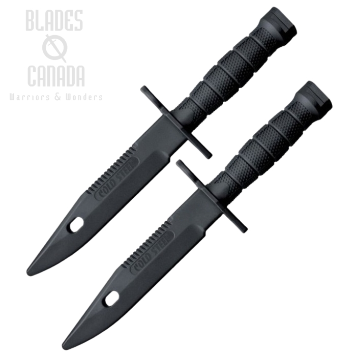 Cold Steel M9 Bayonet Training Knife, Rubber, (Sold in Pairs) 92RBNTx2