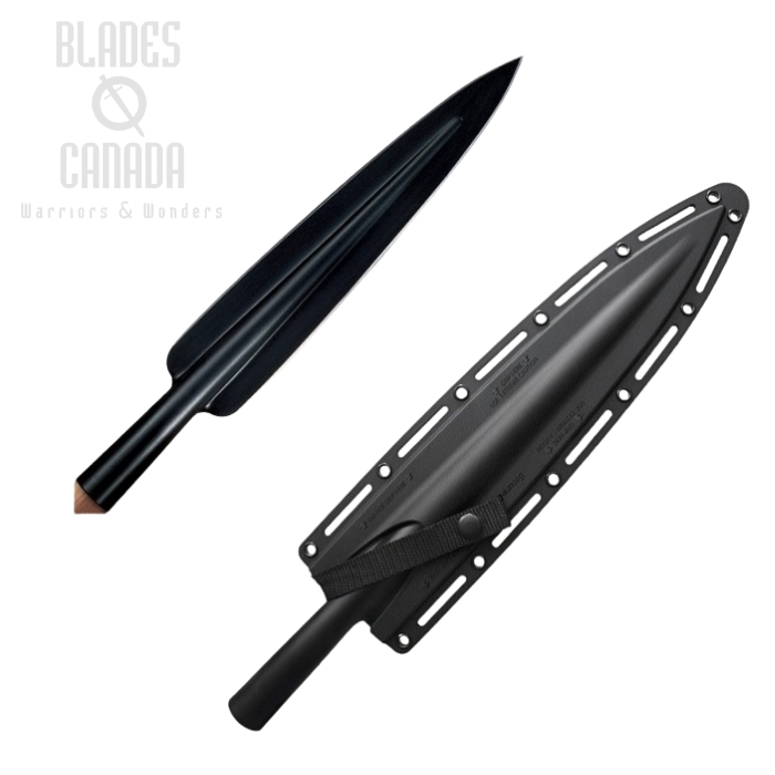 Cold Steel Assegai Spear, 1050 Carbon, Secure-Ex Sheath, (Head Only), 95EWS Cold Steel Assegai Spear, 1050 Carbon, Secure-Ex Sheath, (Head Only), 95EWS