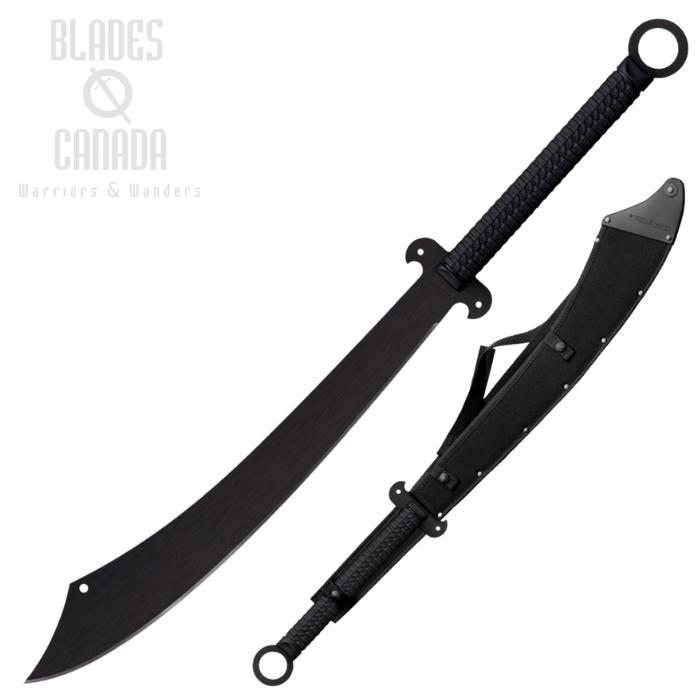 Cold Steel Chinese War Sword Machete, 1055 Carbon, Cor-Ex Sheath, CS-97TCHS