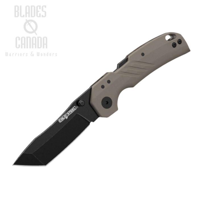 Cold Steel Engage Folding Knife, 4116SS Black 3", GFN Flat Dark Earth, FL-30DPLT-BFZ