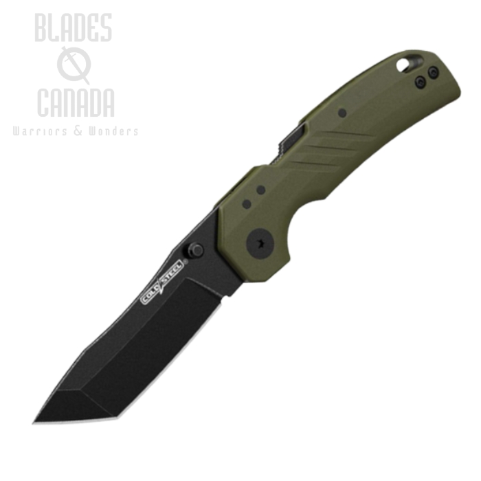Cold Steel Engage Folding Knife, 4116SS Black 3", GFN OD Green, FL-30DPLT-BGZ