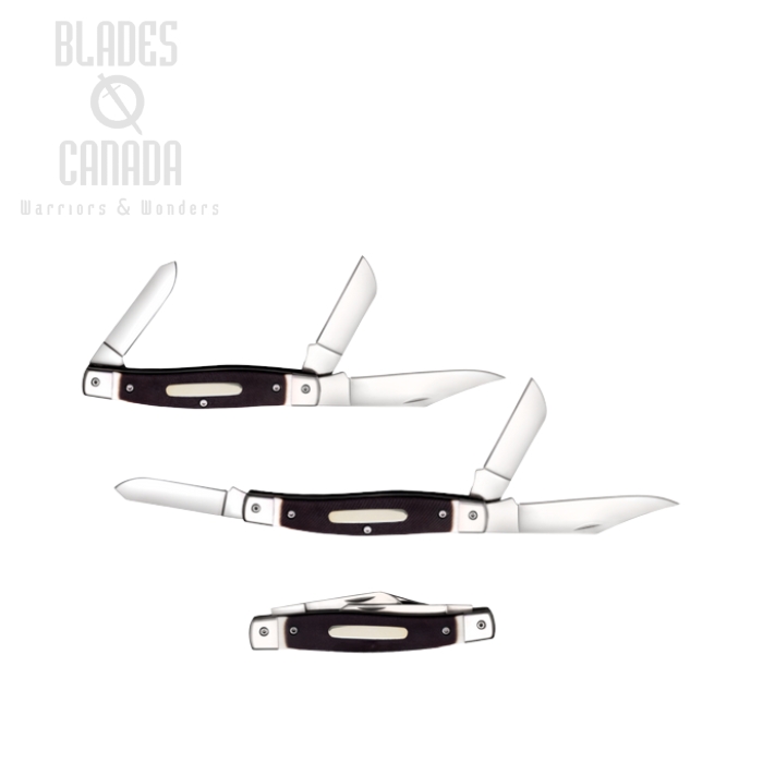 Cold Steel Stockman Slipjoint Folding Knife, Jigged Bone, FL-STKMN