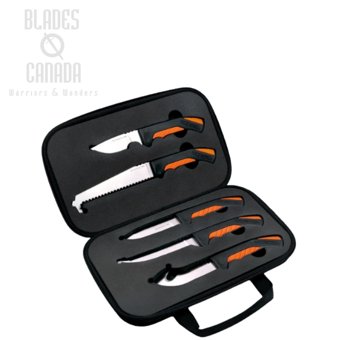 Cold Steel Fixed Blade Hunting Knife Kit, 5 Knives, FX-FLDKIT