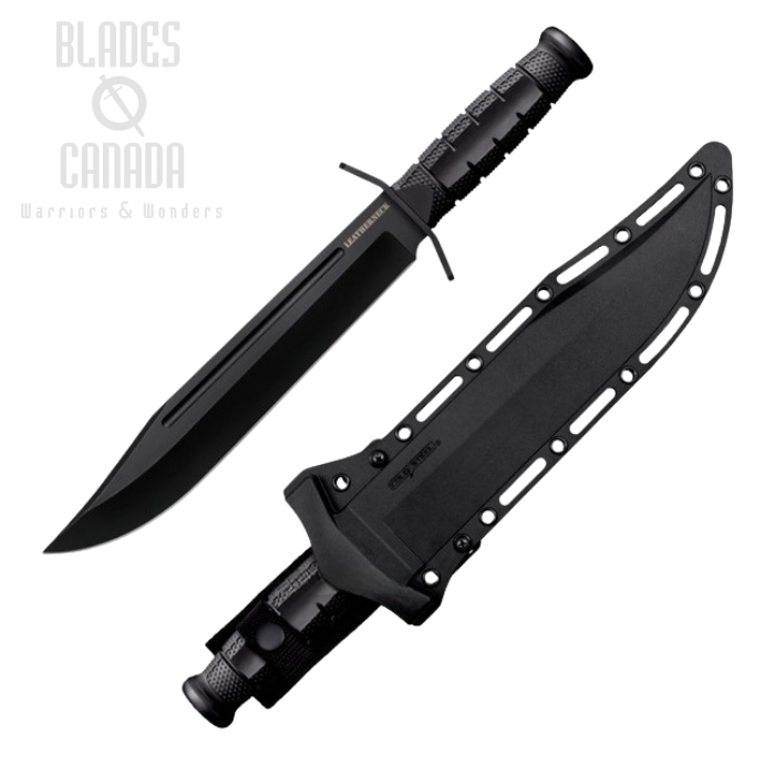 Cold Steel Leatherneck Fixed Blade Bowie Knife, D2 Steel, FX-LTHRNK Cold Steel Leatherneck Fixed Blade Bowie Knife, D2 Steel, FX-LTHRNK