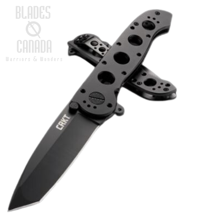 CRKT Large Carson Framelock Folding Knife, 12C27 Sandvik Tanto, M16-04KS