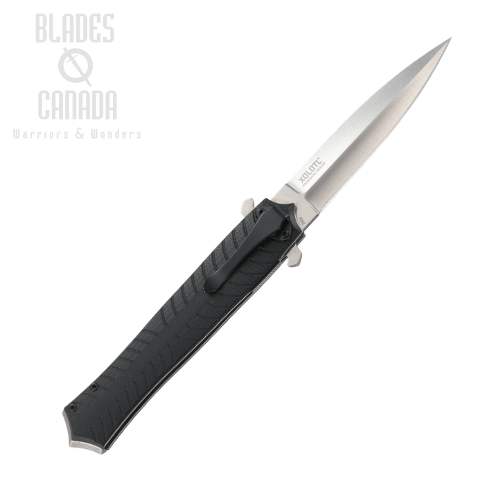 (image for) CRKT XOLOTL EDC Folding Knife, 1.4116 Spearpoint, G10 Black, 2265
