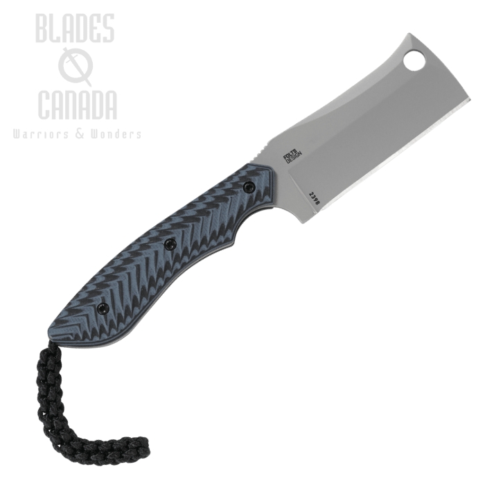 (image for) CRKT S.P.E.C Cleaver Fixed Blade Knife, G10 Blue/Black, 2398