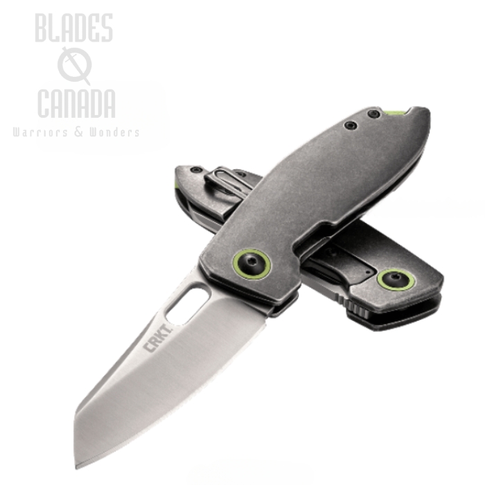 CRKT Sketch Burnley Framelock Folding Knife, Stainless Blade, 2550