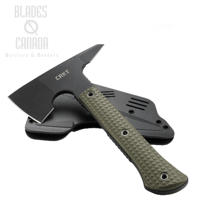CRKT Jenny Wren RMJ Compact Tomahawk Axe, SK5 Steel, GFN Handle, 2726