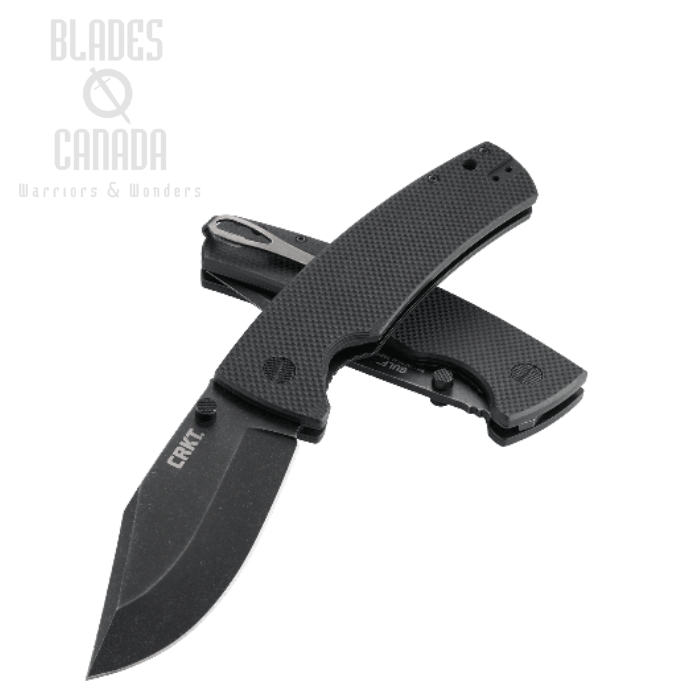 CRKT Gulf Folding Knife, G10 Black, 2795