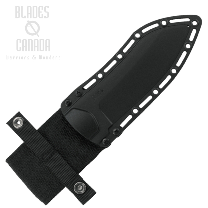 (image for) CRKT Catchall Fixed Blade Knife, GRN Black, Hard Sheath, 2866