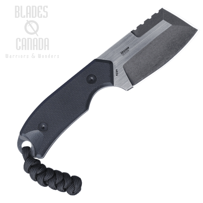 (image for) CRKT Razel Compact Fixed Blade Knife, D2 SW, G10 Black, 4036