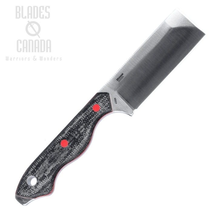 (image for) CRKT Razel Fixed Blade Knife, D2 Satin, Resin Fiber Handle, Thermoplastic Sheath, 4037