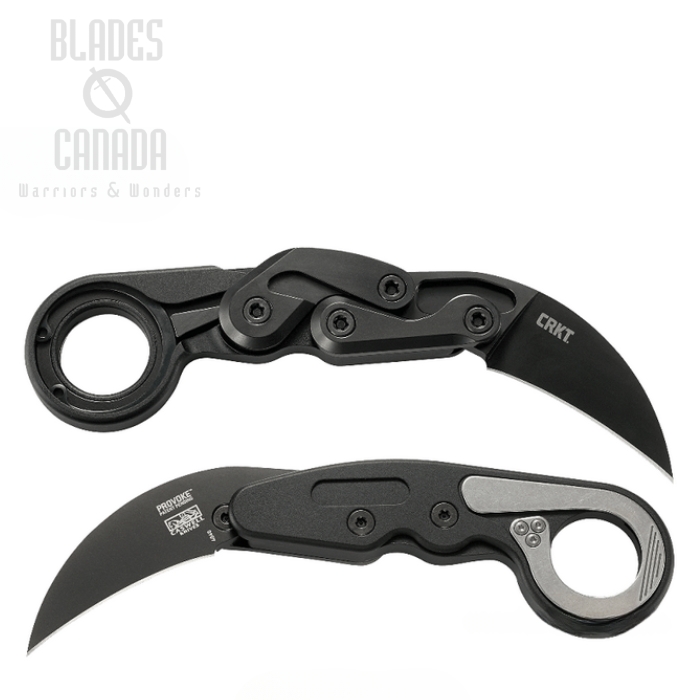 CRKT Provoke Karambit Folding Knife, D2 Steel, Aluminum, 4040