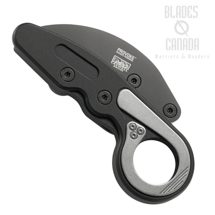 (image for) CRKT Provoke Karambit Folding Knife, D2 Steel, Aluminum, 4040