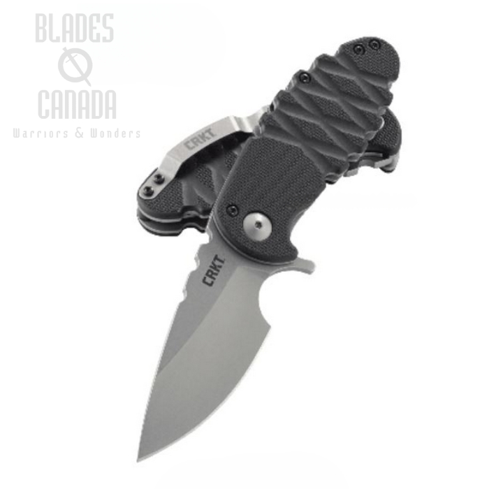 CRKT Pineapple Flipper Folding Knife, 1.4116 Steel, GFN Black, 4120