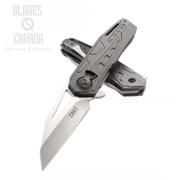 CRKT Raikiri Field Strip Flipper Folding Knife, 1.4116 Steel, Aluminum, 5040