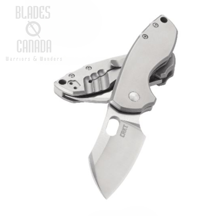 CRKT Pilar Framelock Folding Knife, Stainless Handle, 5311