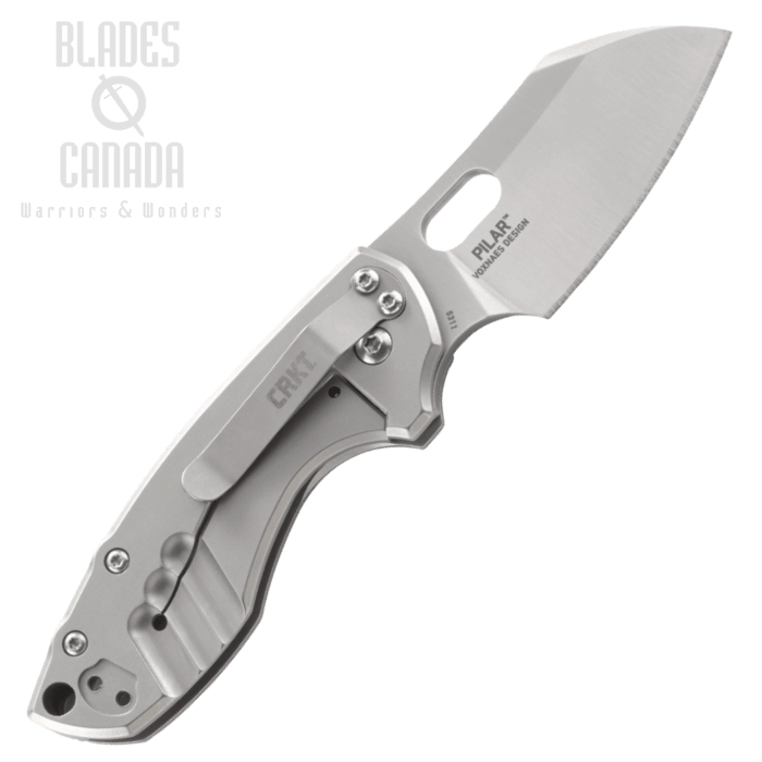 (image for) CRKT Pilar Framelock Folding Knife, Stainless Handle, 5311