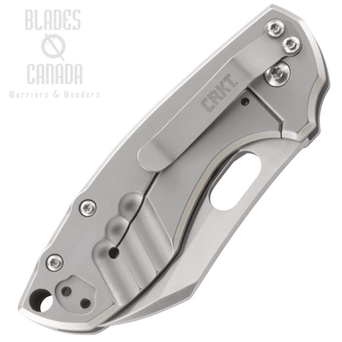 (image for) CRKT Pilar Framelock Folding Knife, Stainless Handle, 5311