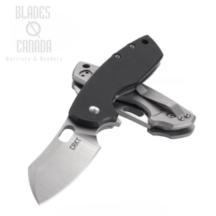 CRKT Pilar Large Framelock Folding Knife, G10 Black, 5315G