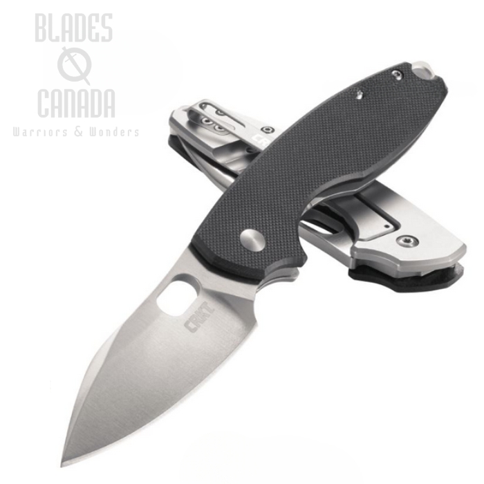 CRKT Pilar III Framelock Folding Knife, G10 Black, 5317