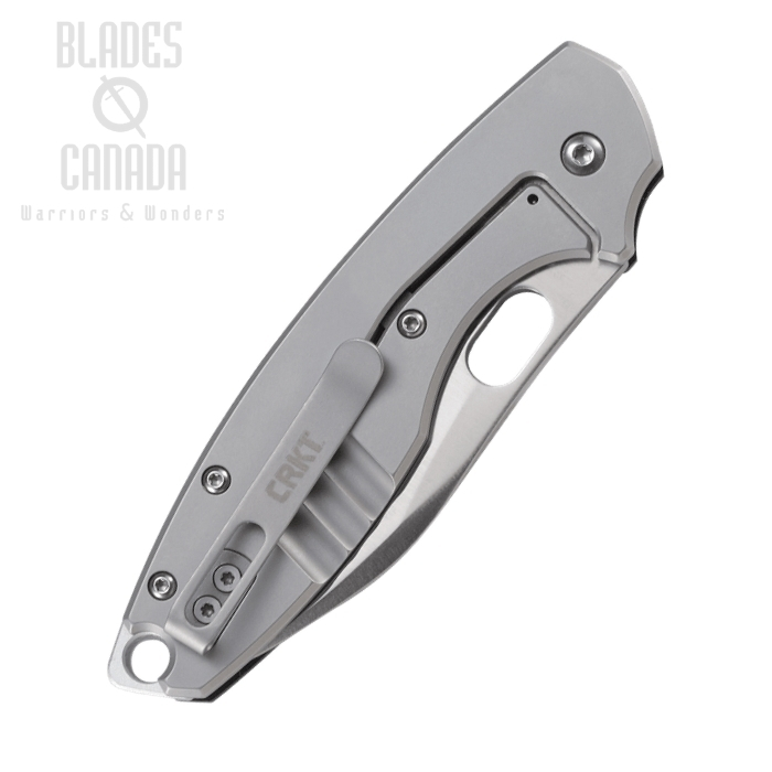 (image for) CRKT Pilar III Framelock Folding Knife, D2 Steel, Brass Backspacer, G10 Black, 5317D2