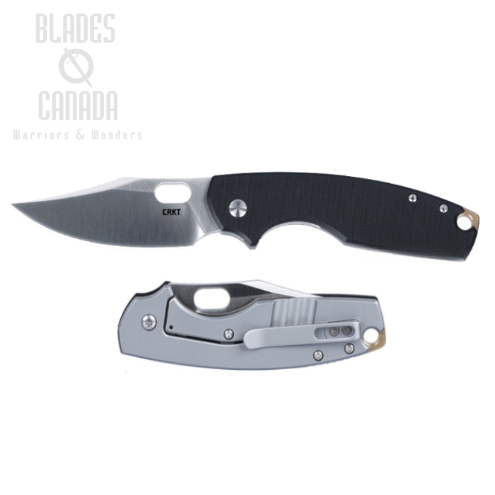CRKT Pilar IV Framelock Folding Knife, D2 Satin, G10/Stainless, 5321