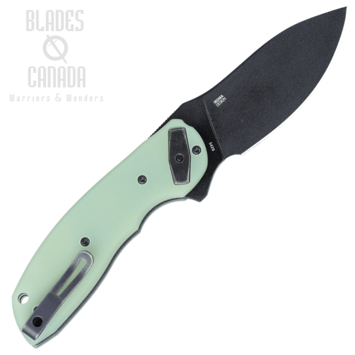 (image for) CRKT Bot Deadbolt Folding Knife, AUS 10 Black, G10 Blue, 5420