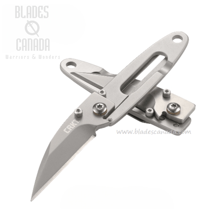 CRKT Delilah's P.E.C.K. Framelock Folding Knife, 420J2 Wharncliffe, 5520