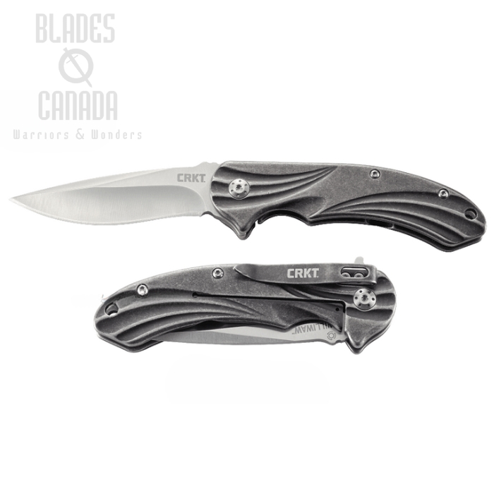CRKT Williwaw Framelock Flipper Folding Knife, 6016
